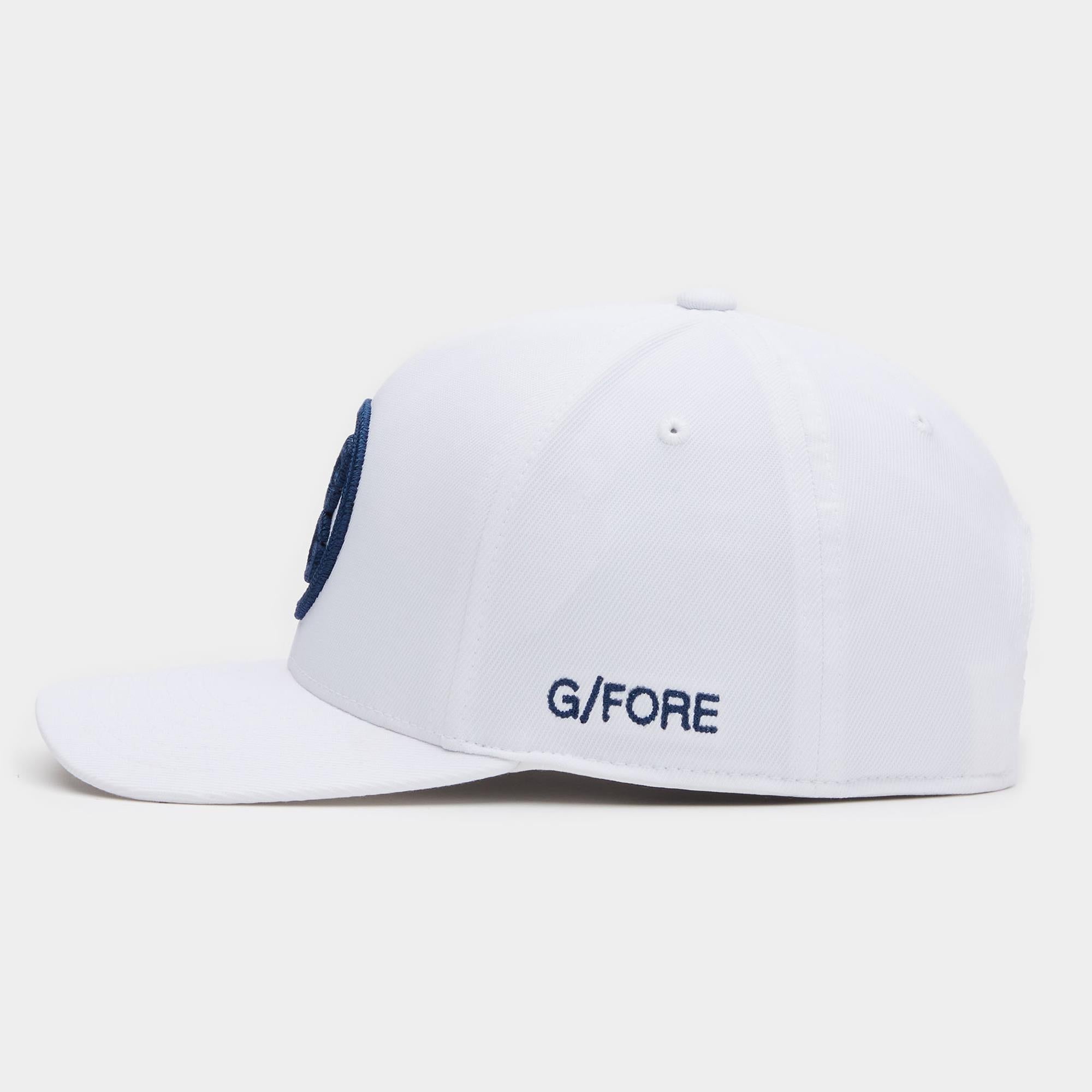 G/FORE Circle G's Stretch Twill Snap Back Snow